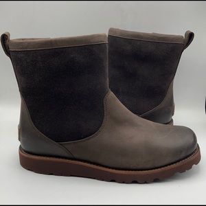 UGG Men's Hendren TL Brown Leather Size 9 Boots